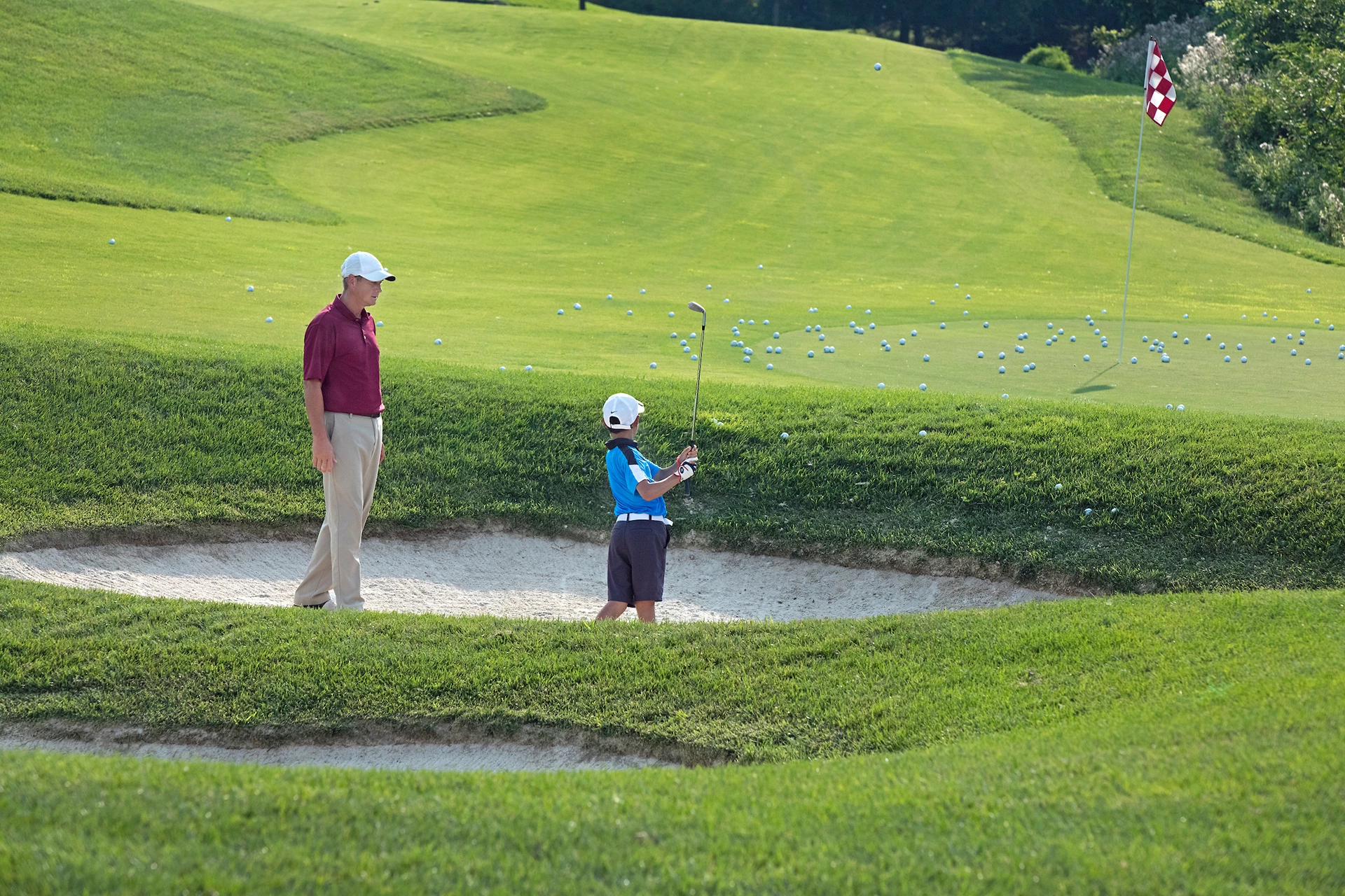 Belmont Country Club - Chipping Practice