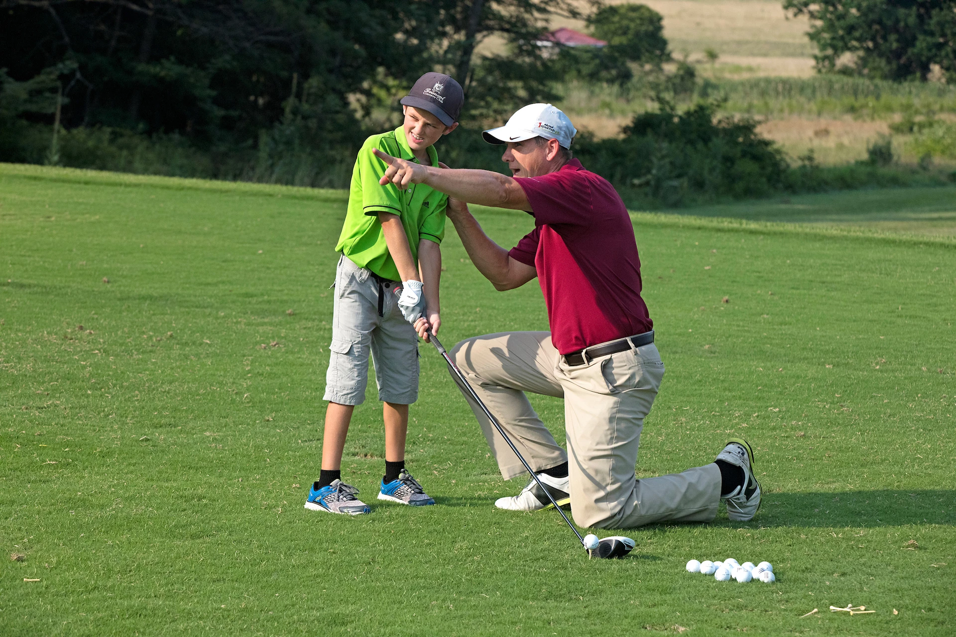 Belmont Country Club -Junior  Golf Instructions