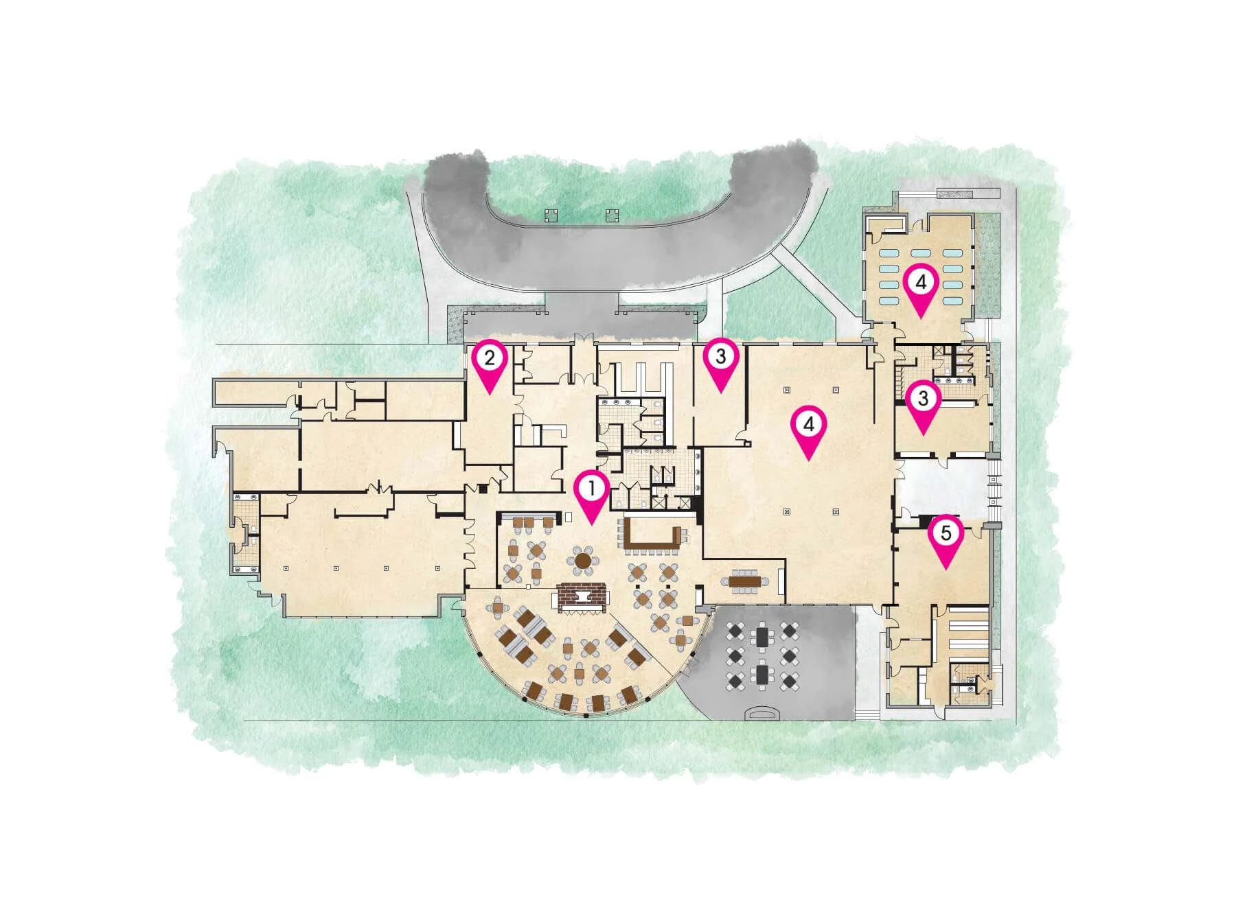 Canyon Creek Renovations Map