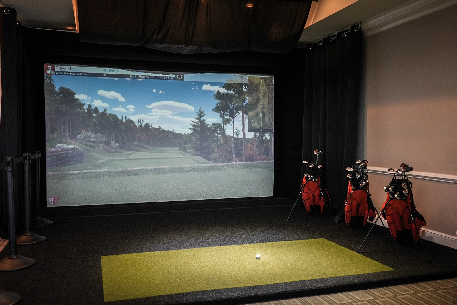 Capital City Club Columbia Golf Simulator