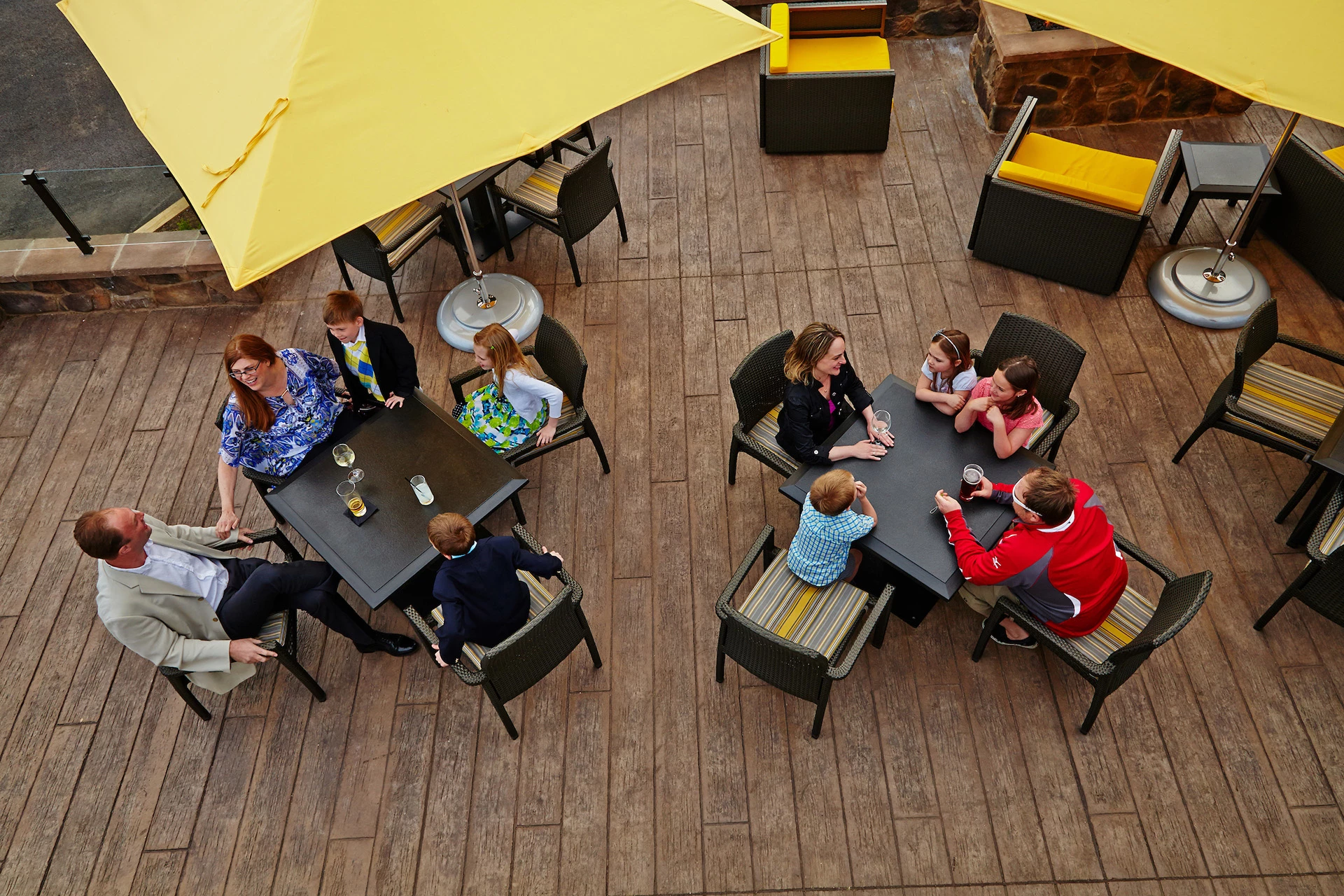 Chantilly National Golf and Country Club - Members on the Patio