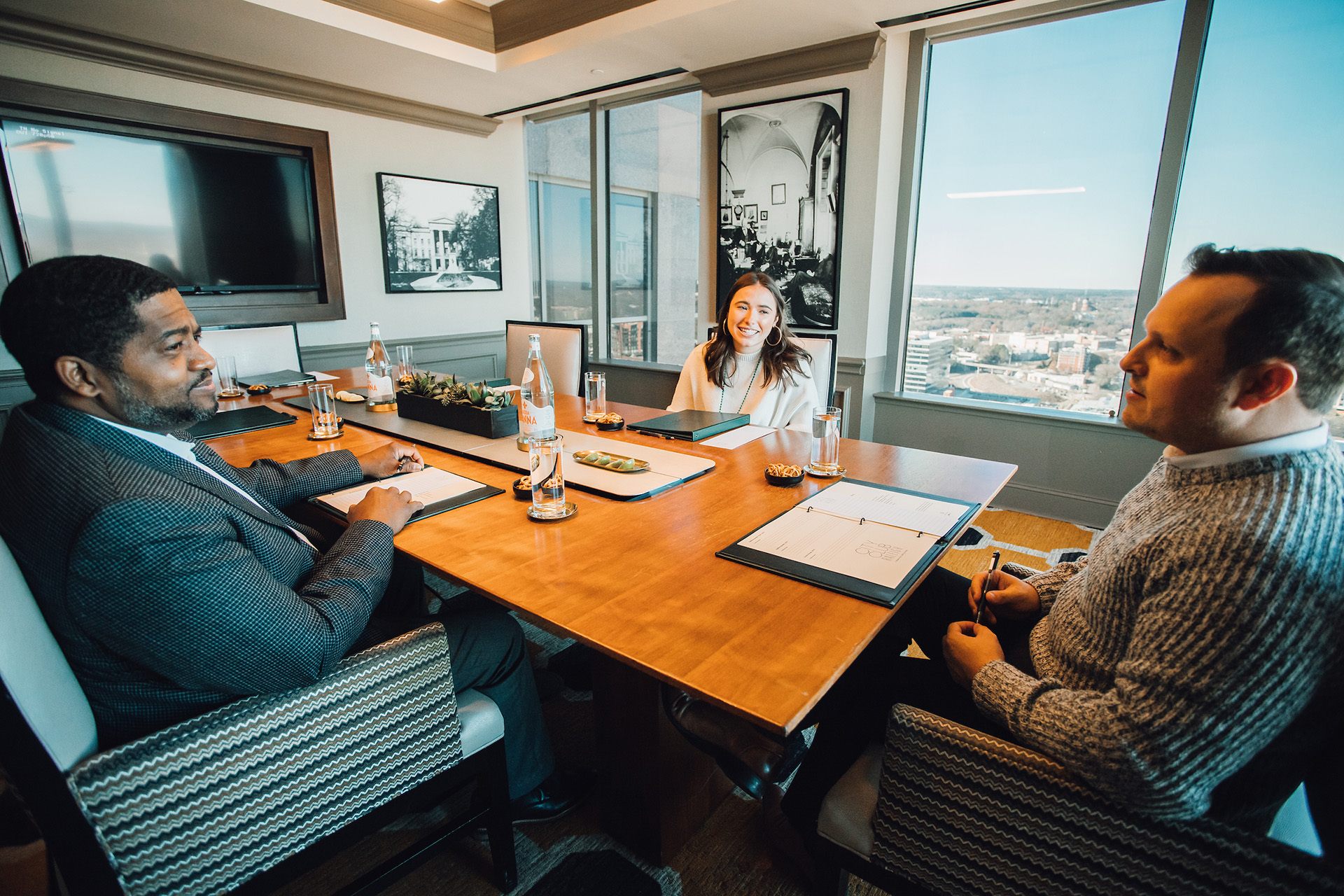City Club Raleigh - Meeting Room with Members