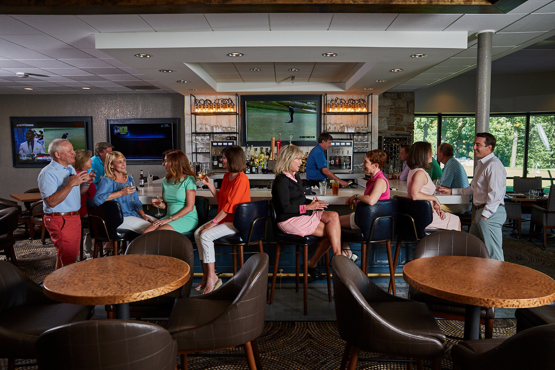 Eagles Nest - Members at Happy Hour