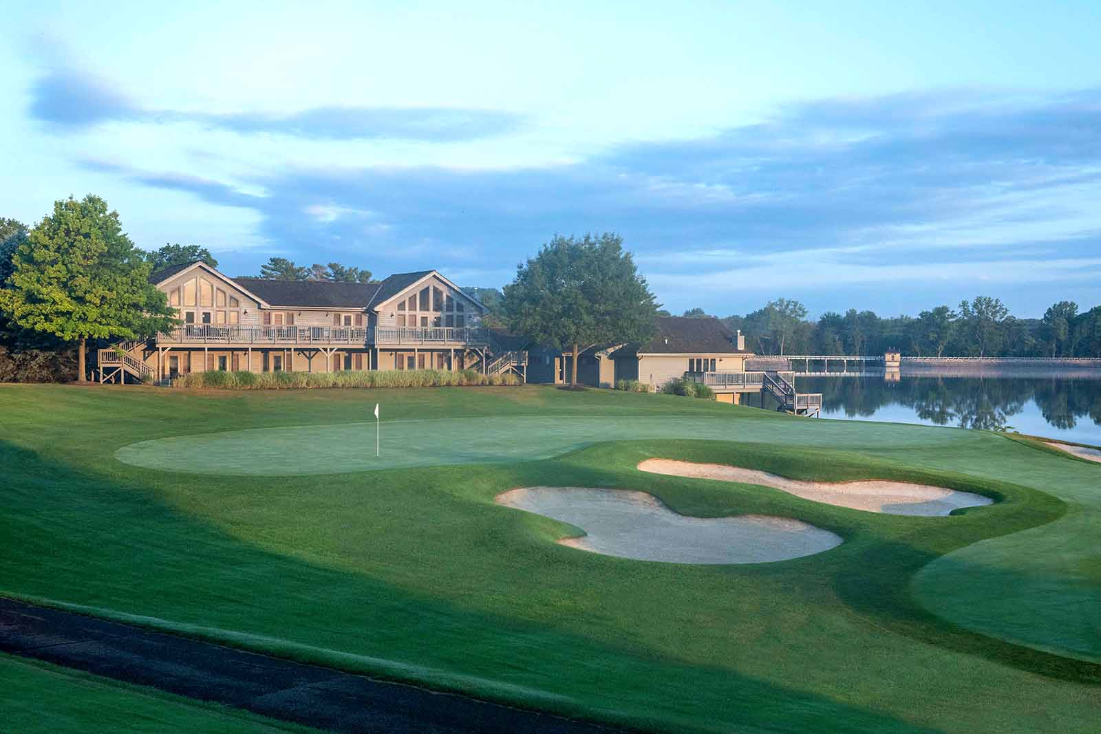 North Course Hole 18