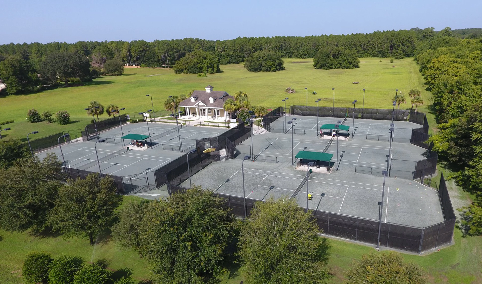 Hawkstone Country Club - Tennis Drone