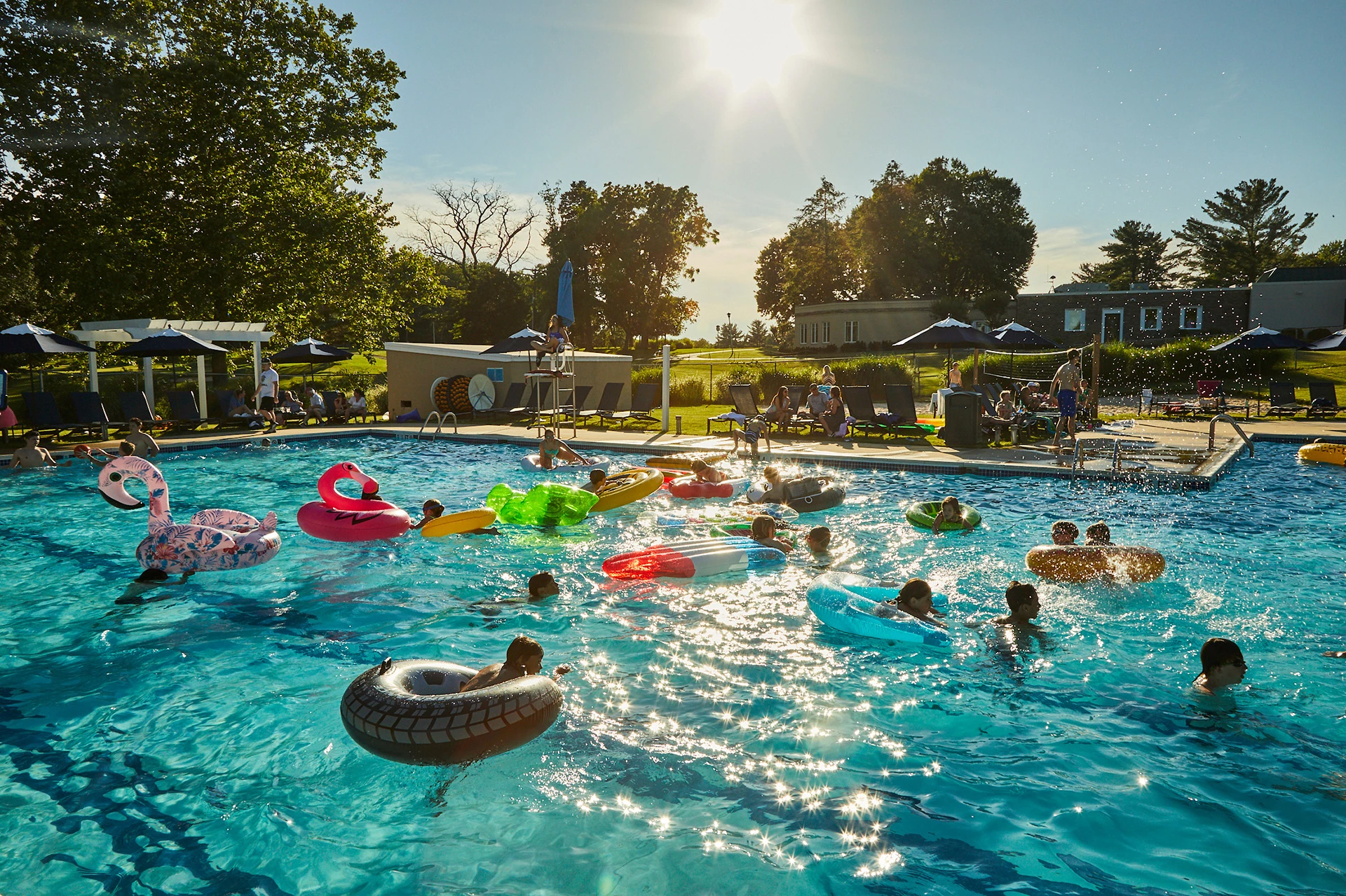 Norbeck Country Club - Pool Float Party