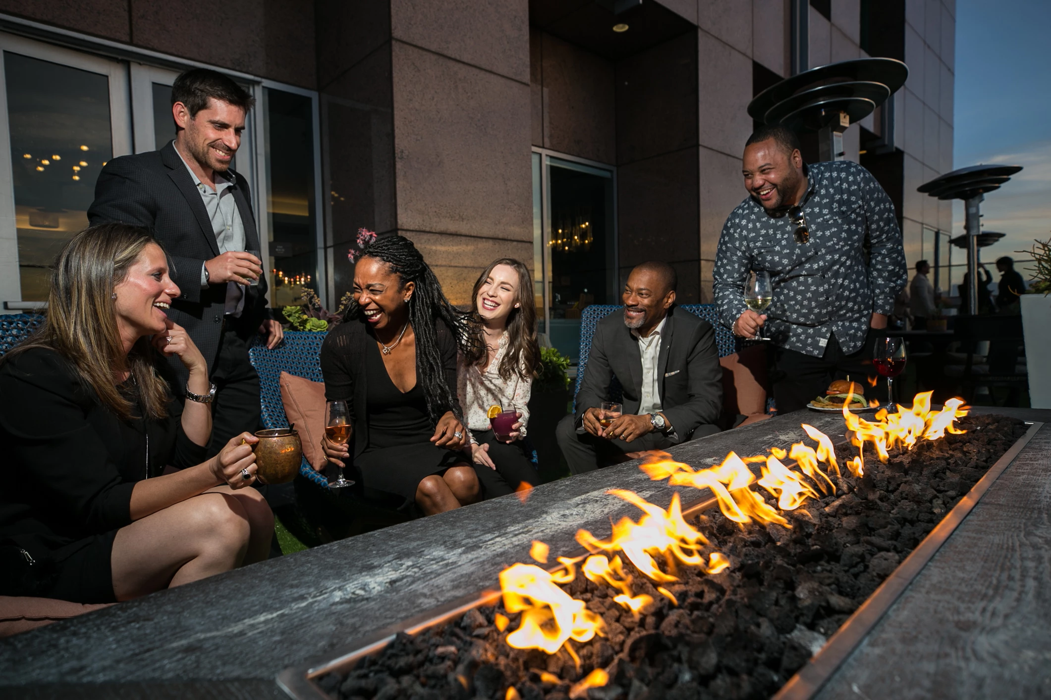 Silicon Valley Capital Club Fire Pit