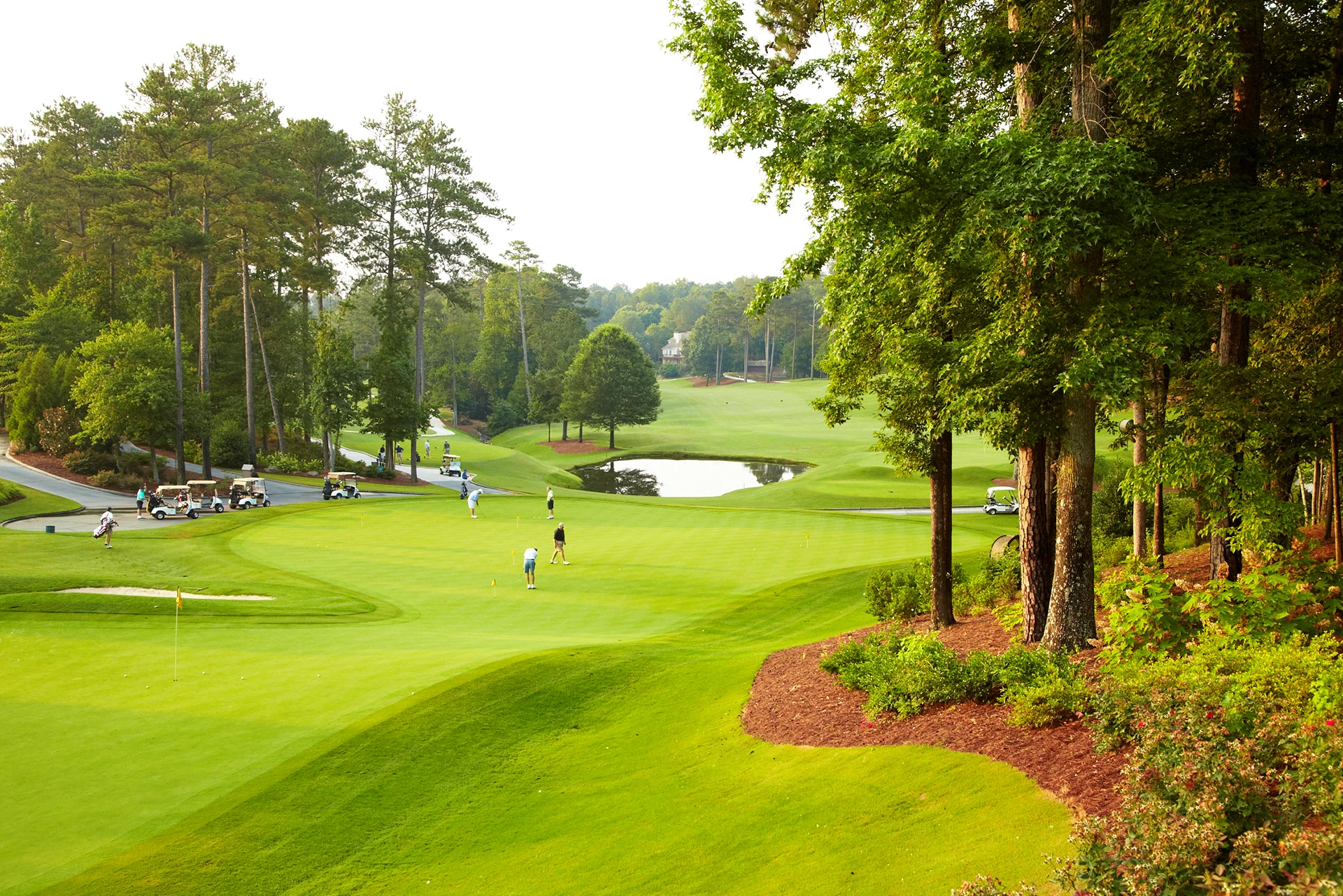 Country Club of the South - Members playing on golf course