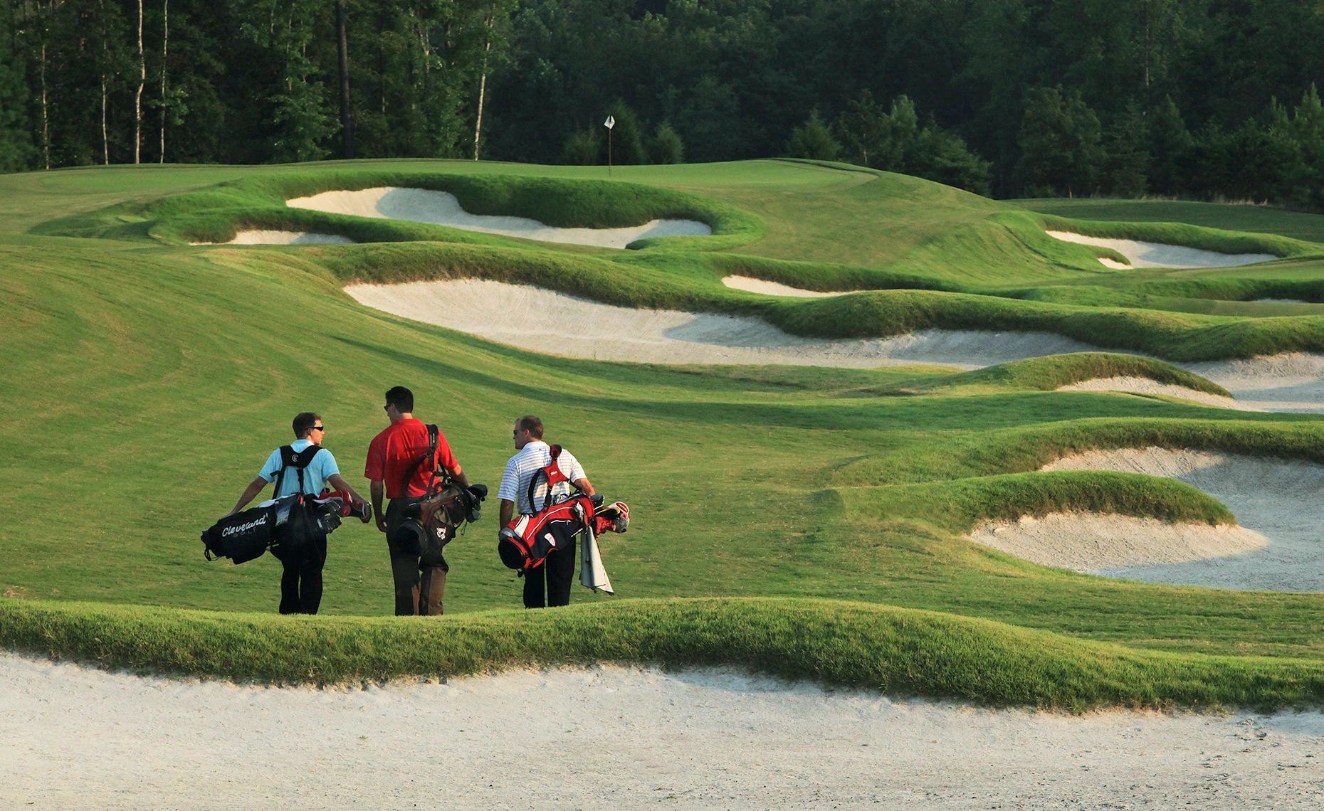 The Hasentree Club - Members playing golf