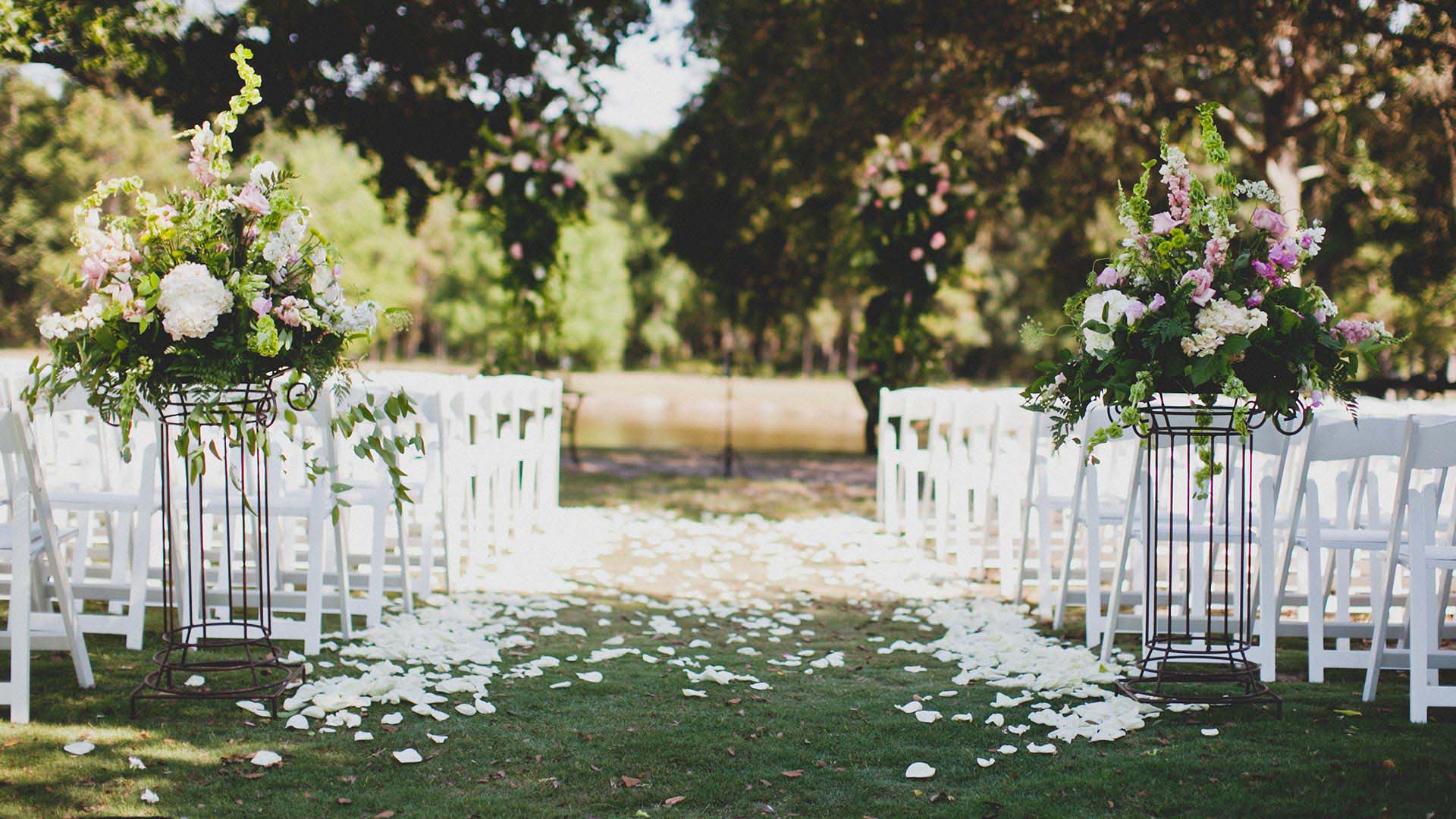 outdoor wedding venue