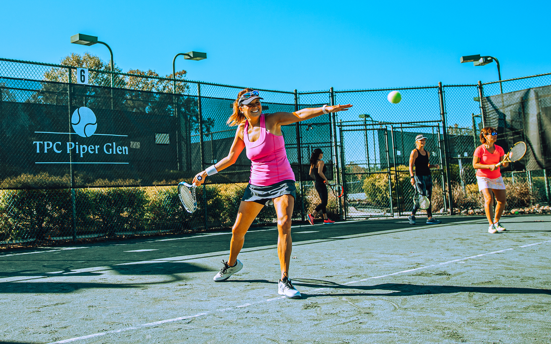 TPC Piper Glen - Members playing tennis