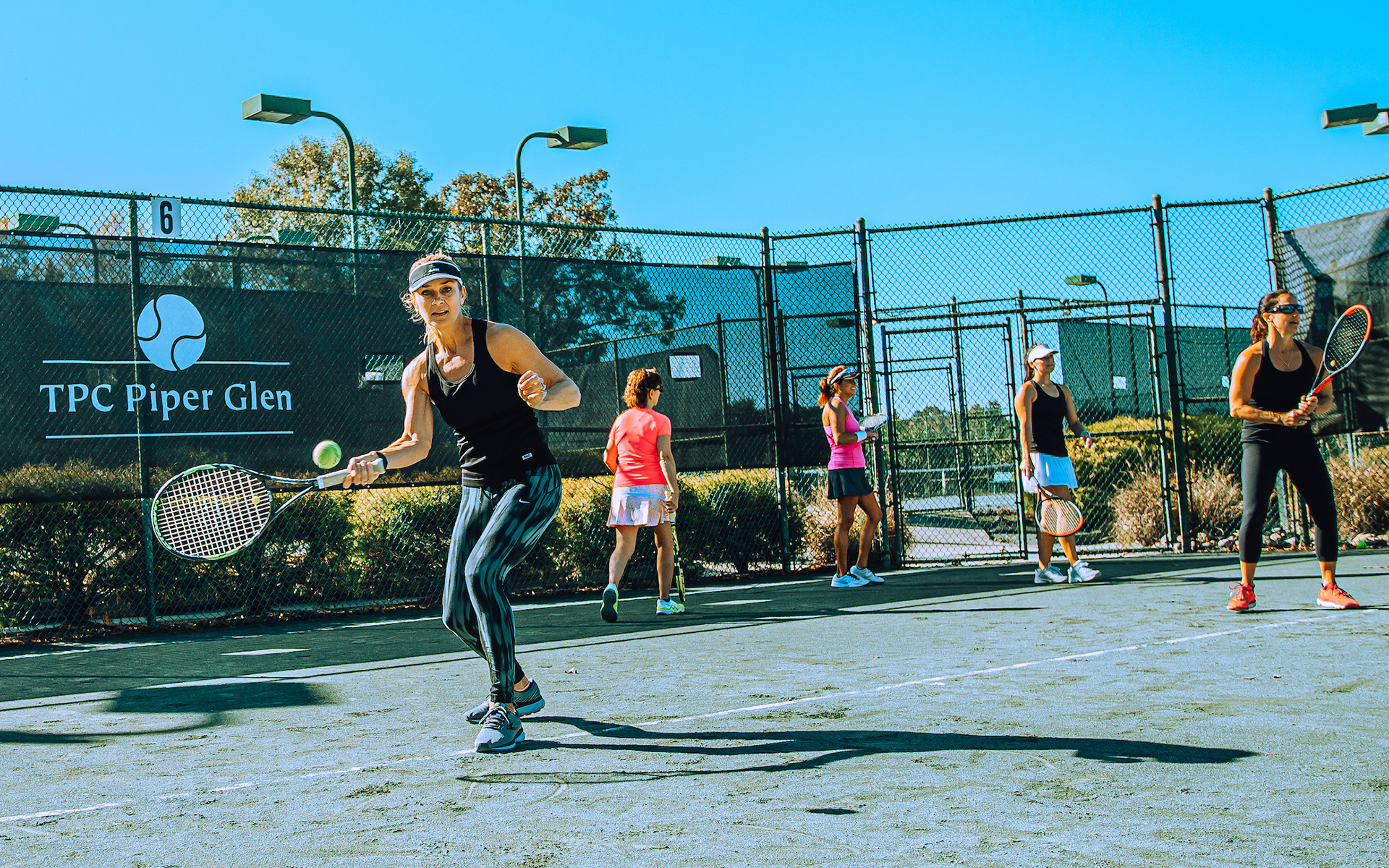 TPC Piper Glen - Members playing tennis