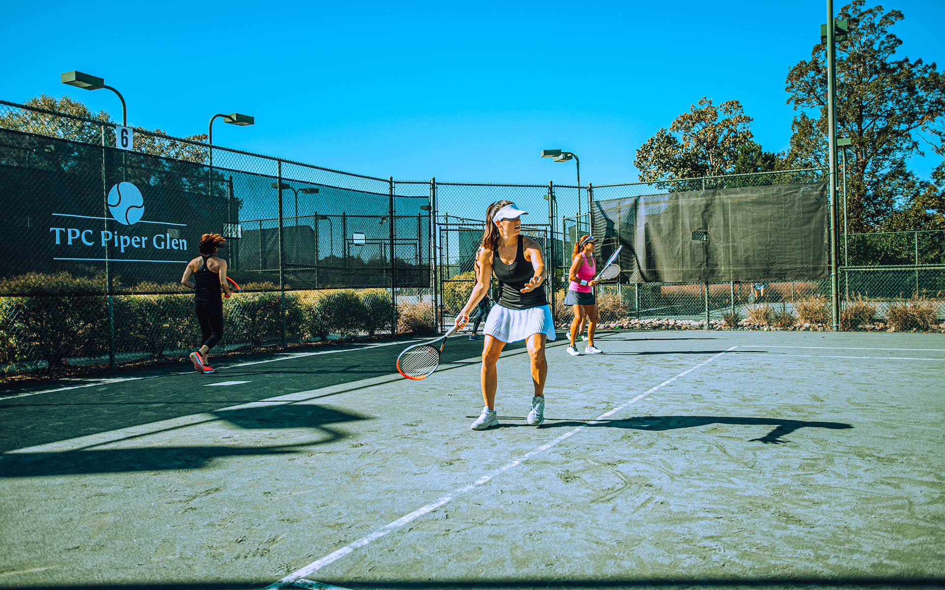 TPC Piper Glen - Members playing tennis